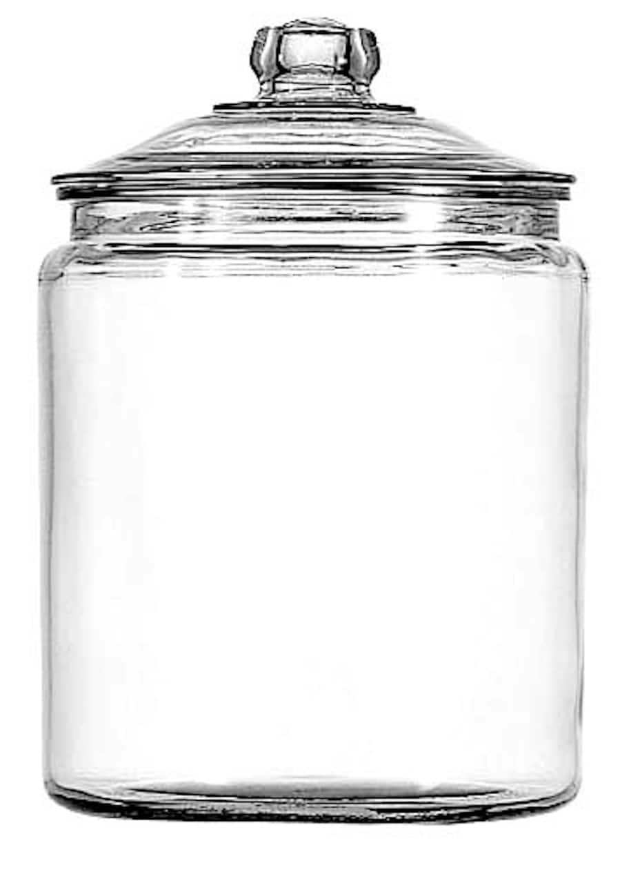 Anchor Hocking 8qt. Heritage Hill® Glass Jar with Glass Lid